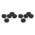 thumbnail image 3 of Transemion 5pcs Empty Aluminum Jars Cosmetic Screw Balm Lip Lid Cans Containers Black 10ml 2Set, 3 of 6