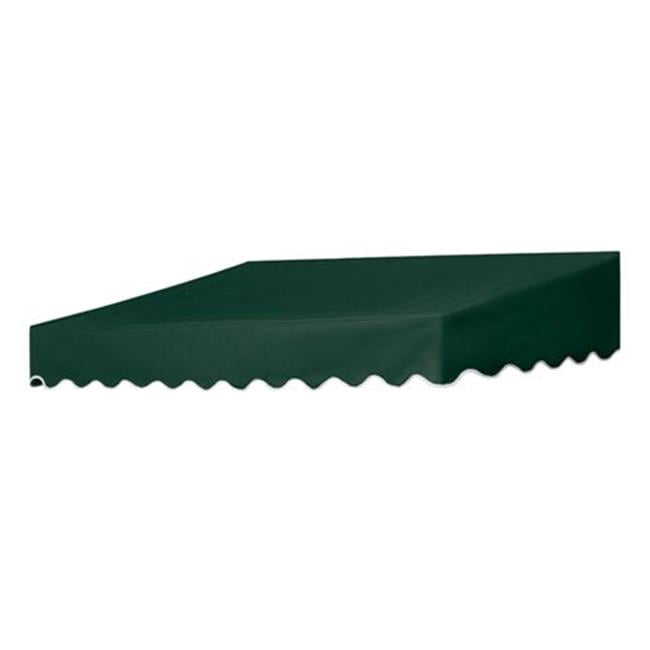 IDM Worldwide 3020901 Auvent de Porte Traditionnel Vert Forêt 6 Pi.