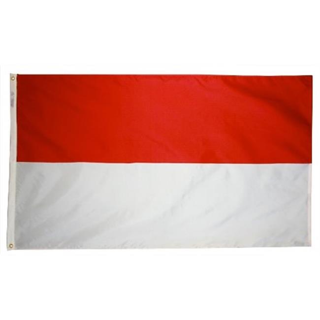 Annin Flagmakers 193710 Drapeau d'Indonésie Nyl-Glo 2 Pi X 3 Pi