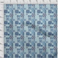 thumbnail image 3 of oneOone Viscose Chiffon Navy Blue Fabric Patchwork Sewing Material Print Fabric By The Yard 42 Inch Wide-TC, 3 of 5