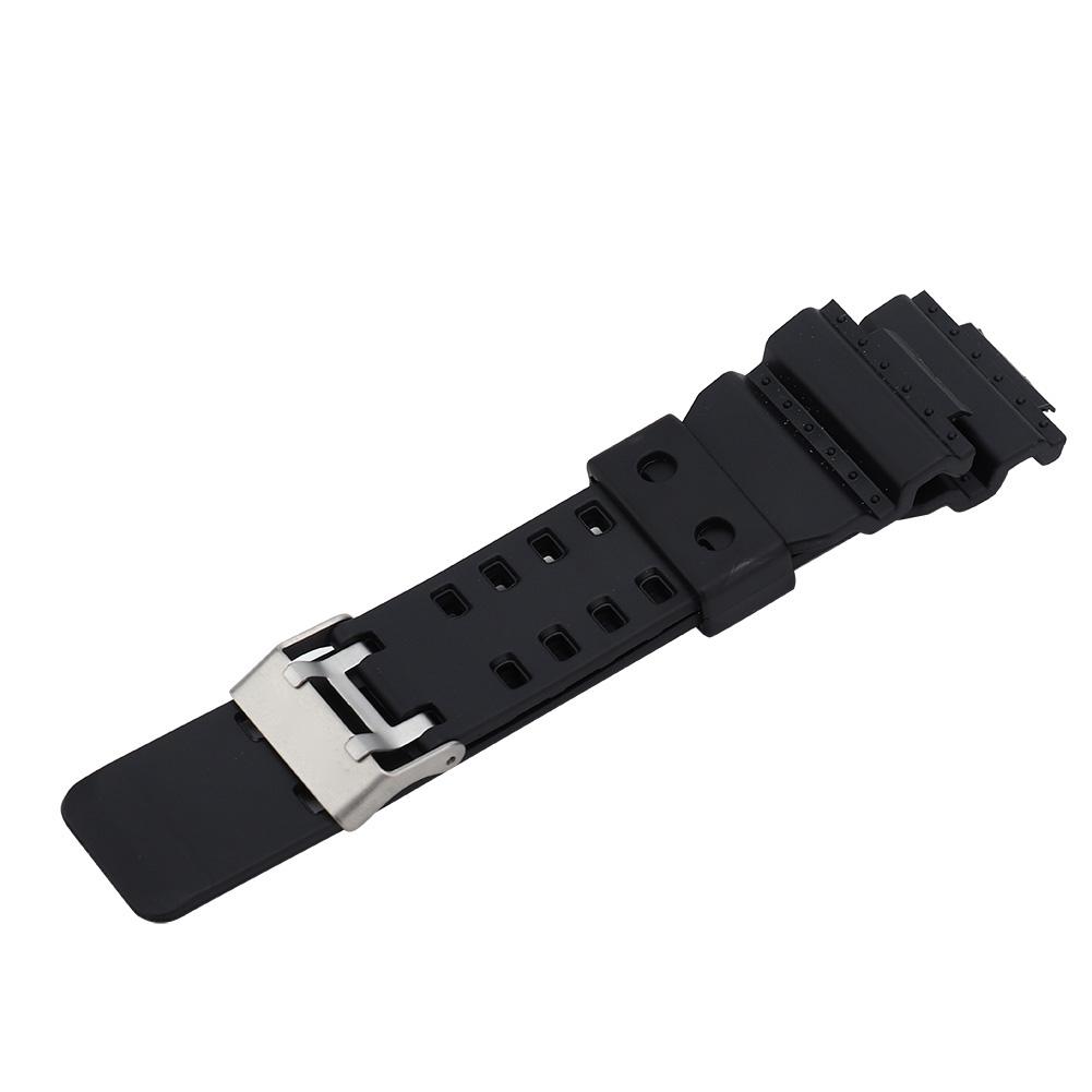 Fdit Watch Strap,Silicone Watch Strap Replacement Wristband with Watch Case Fits For Casio G SHOCK GA110/100