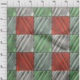 thumbnail image 3 of oneOone Tissu Rouge en Polyester Spandex Tissu à Rayures pour la Couture Tissu d'Artisanat Imprimé au Mètre 56 Pouces de Large, 3 of 4