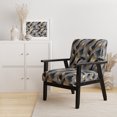 thumbnail image 2 of Designart « Charmant à Paillettes en Gris et Or » Fauteuil d'Appoint Rembourré Or Glam - Fauteuil Charmant pour Salon, 2 of 7