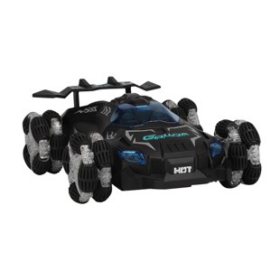 Voiture télécommandée 2.4GHz Racing RC Voiture LED lampe 360° Voiture à vaporisateur à drift