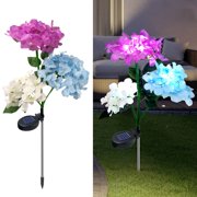 Meitianfacai Outdoor Solar Garden Stake Lights, Artificial Flowers Solar Powered Lights, Super Bright LED, IP65 Waterproof, for Patio, Backyard, Pathway Decorative Lighting