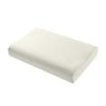 thumbnail image 1 of Ergonomic Cervical Memory Foam Pillow - Orthopedic Neck Pain Relief Pillow for Side/Back/Stomach Sleepers, Breathable Cooling Bed Pillow 19.6x11.8x3.9in(White), 1 of 6