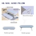 thumbnail image 2 of Repose-bout de Clou Pliable en Cuir PU Repose-Main pour Ongles Tech avec Table F5J0, 2 of 8