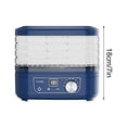 thumbnail image 2 of CUITING Freeze Dryer Machine for Home for Candy & Snacks  Freeze Dried Machine for Candy  with Adjustable Temperature & 24H Timer  Food Dehydrator Machine for Candy  Mini Food Dryer (Blue, 2 of 5