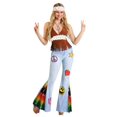 thumbnail image 2 of Déguisement Hippie Patchwork pour Femme, 2 of 5