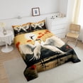 thumbnail image 3 of YST Couple Crane Bedding Comforter Set - 7-Piece Asian Style Wild Animal Bedding Set, King, 3 of 6