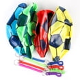 thumbnail image 3 of Event & Party Random Color Tetherball and Rope Set with Swivel Hook Replacement Tether for Kids Adults Dogs and Yard Games Suitable for Football Party Decoration and European Cup Festivities, 3 of 6