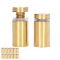 thumbnail image 1 of Clous Publicitaires, Porte-Signes Antirouille Vis 12 Pcs en Acier Inoxydable pour Salon, 1 of 8