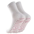 thumbnail image 1 of 2pcs Unisex Winter Self-Heating Health Socks Pain Relief Stockings (Red), 1 of 6