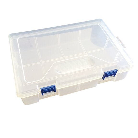 Dvkptbk 1PC Waterpoof and Moisture-Proof Portable Puzzle Organizer Cleanning Storage Box