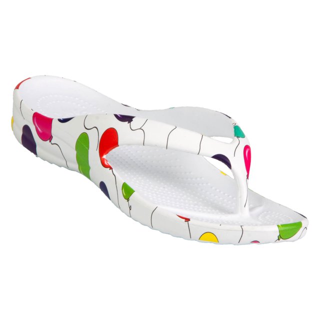 Women's Dawgs Flip Flops Balloons Size 11