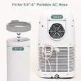 thumbnail image 4 of Air Conditioner Exhaust Hose Coupler 5.9 Inch / 6 Inch Air Conditioning Exhaust for Compressor, 4 of 5