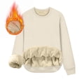 thumbnail image 4 of QIPOPIQ Chandail en Molleton Ras du Cou pour Hommes Manches Longues Décontracté Chaud en Polaire Chandail Liquidation, 4 of 9