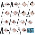 thumbnail image 4 of Stainless Steel Nail Clipper Travel & Grooming Kit Nail Tools Manicure & Pedicure Set, 4 of 5