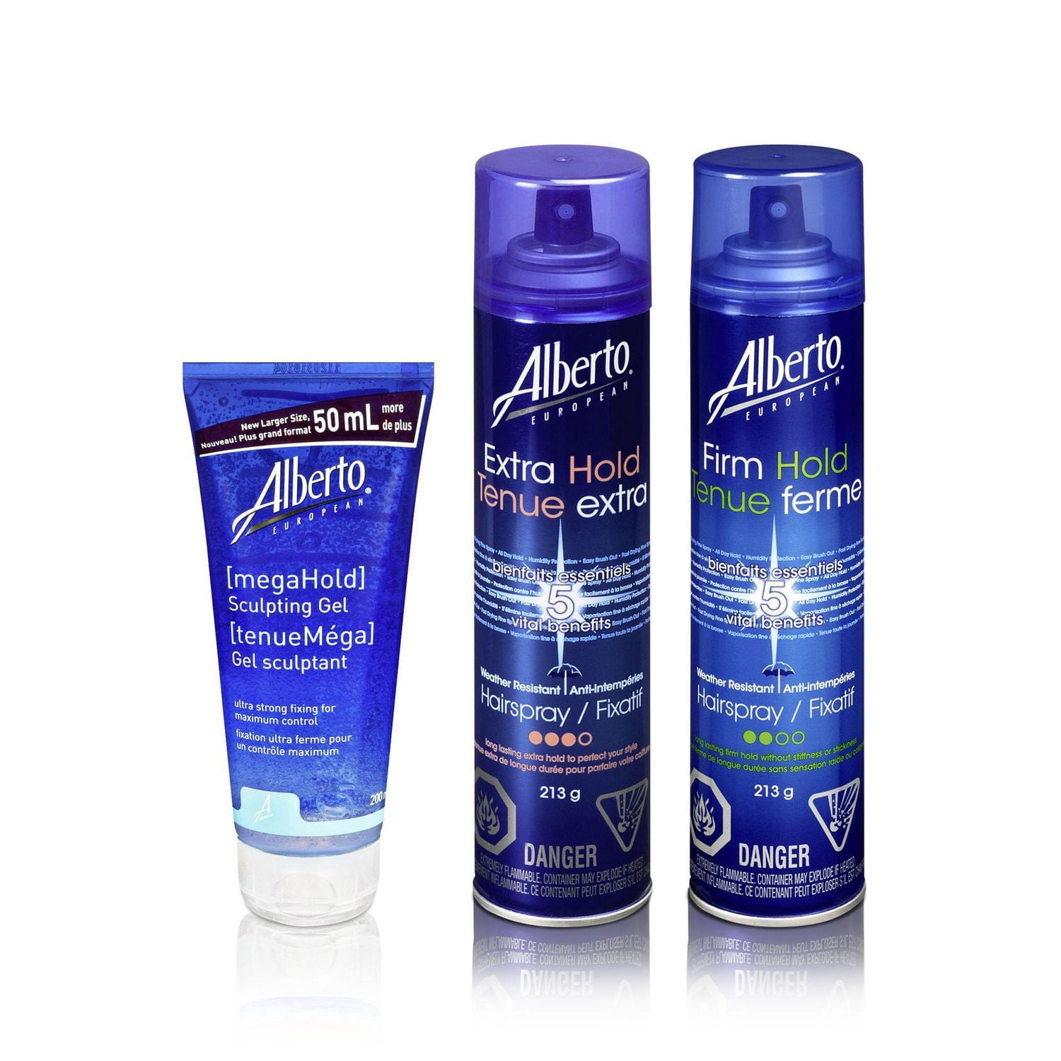 Alberto European Extra Hold Unscented Mousse