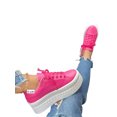 thumbnail image 3 of Woobling Chaussures Décontractées Antidérapantes pour Femmes Marche Bout Rond Plateforme Espadrilles Légères Rose Rouge 7, 3 of 4