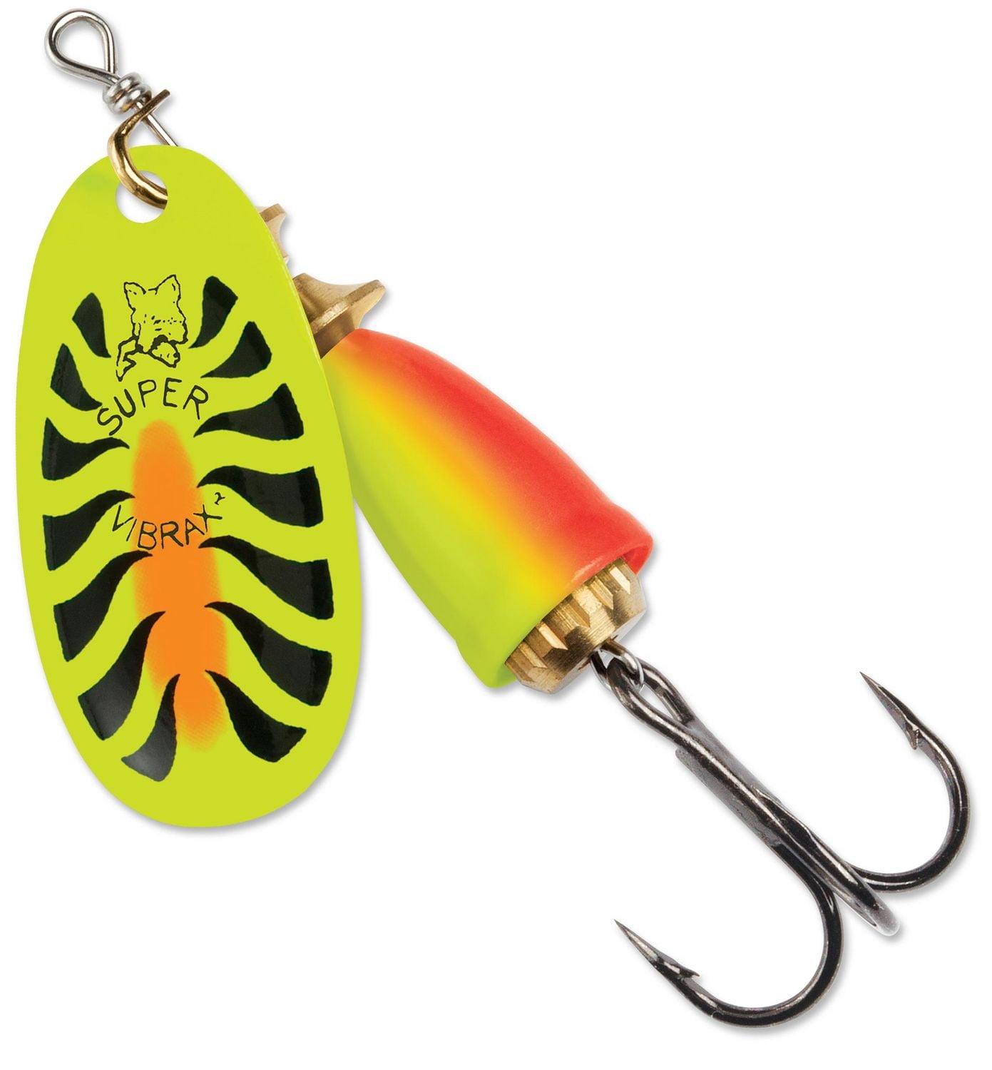 Blue Fox Classic Vibrax 3/16 oz., Painted Firetiger