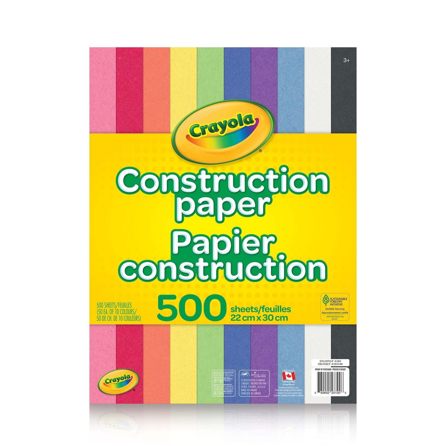 Crayola Construction Paper, 500 Count