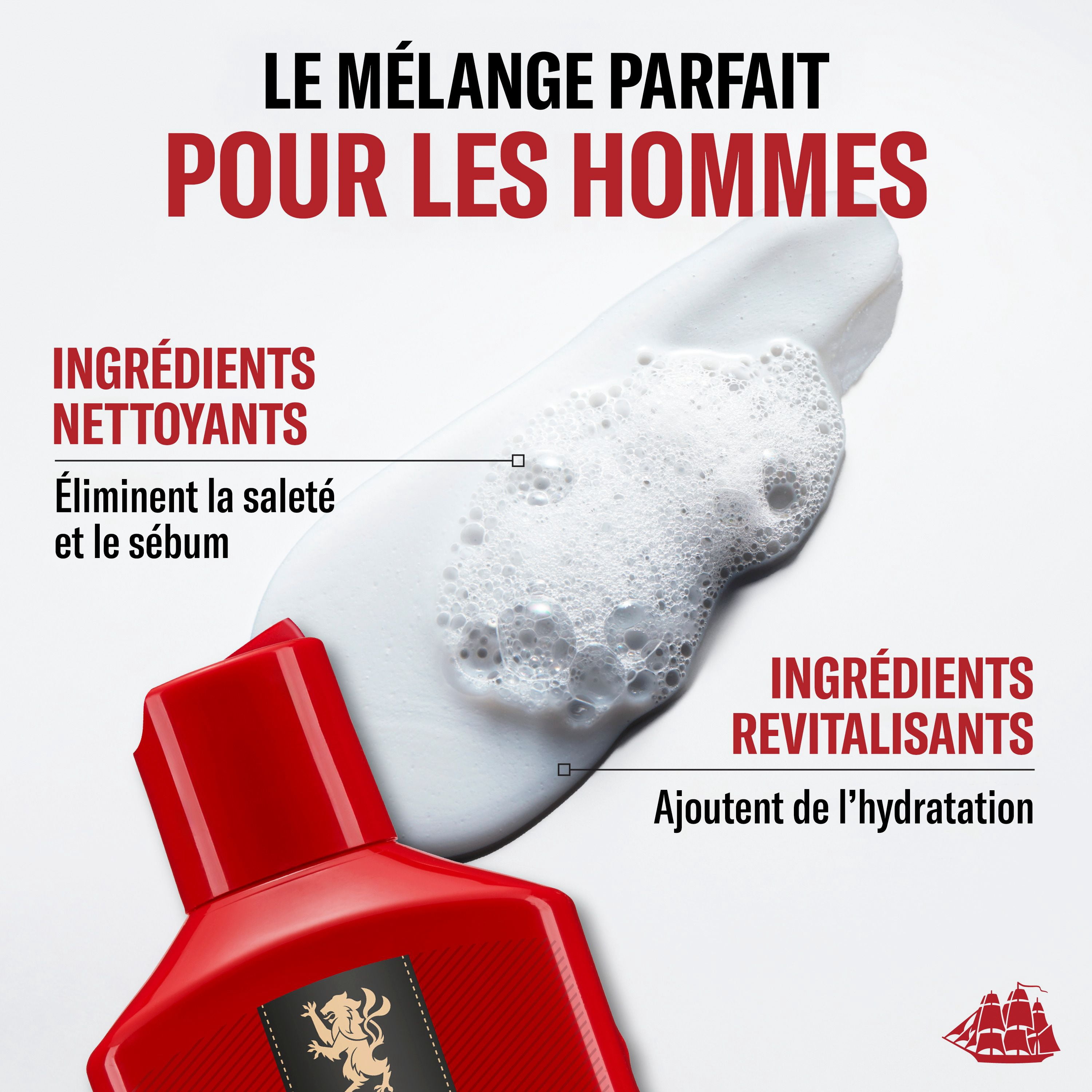 Old Spice Swagger 2en1 Shampooing et Revitalisant pour Hommes