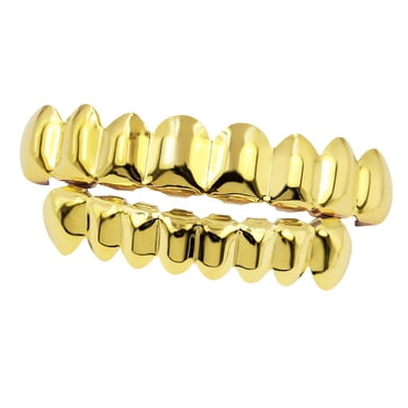 Plated Grill Mouth Caps Party Costume Jewelry