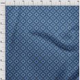 thumbnail image 3 of oneOone Cotton Poplin Fabric Geometric Flame Stitch Print Sewing Fabric BTY 42 Inch Wide, 3 of 4