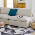 thumbnail image 3 of Modway Commix Down Filled Overstuffed 2-Piece Armless Sectional Loveseat, 3 of 7