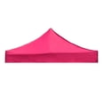 thumbnail image 1 of Auvent de Remplacement Carré pour Gazebo, Abri d'Ombre pour l'Été - Imperméable et Rouge Rose, 1 of 8