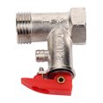 thumbnail image 2 of Valve Check Valve Brass 0.8Mpa Durable Brass Pressure Relief Electric Water Heater Kitchen  Valve, 2 of 8