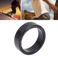 thumbnail image 1 of Bague Intelligente avec Écran d'Affichage d'App, Multiples Modes Sportifs, Acier Inoxydable Résistant à l'Eau IP68, Bague de Mise en Forme Intelligente 18 mAh pour le Cyclisme et la Course, 1 of 7