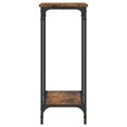 thumbnail image 3 of vidaXL Table Console Chêne Fumé 75x30,5x75 cm Bois Manufacturé, 3 of 5