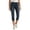 Black#ladies jean capris, variant on SZJXBUY Baggy Capri Jeans for Women Summer Casual Slim Fit Denim Pant Trendy Distressed Straight Leg Curvy High Elastic Waist Pants with Pockets Blue,L