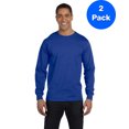 thumbnail image 1 of Hanes T-Shirt à Manches Longues pour Hommes Beefy-T - 5186 (Lot de 2), 1 of 1
