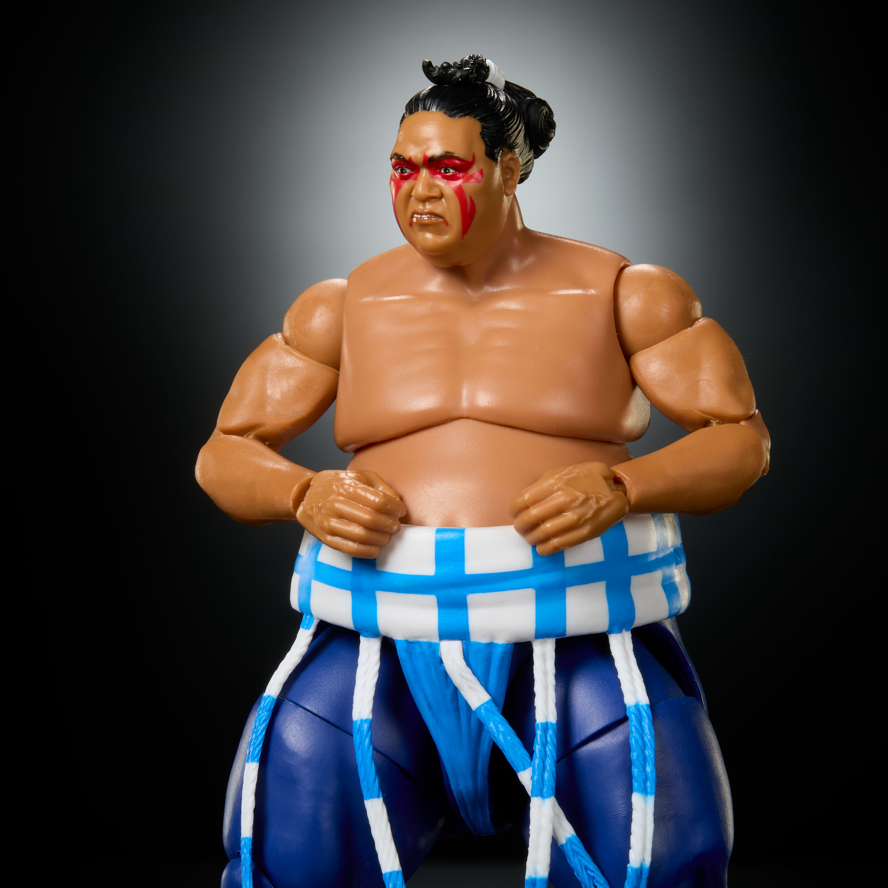 WWE x Street Fighter figurine articulée Yokozuna, coffret mashup Yokozuna de collection 15 cm