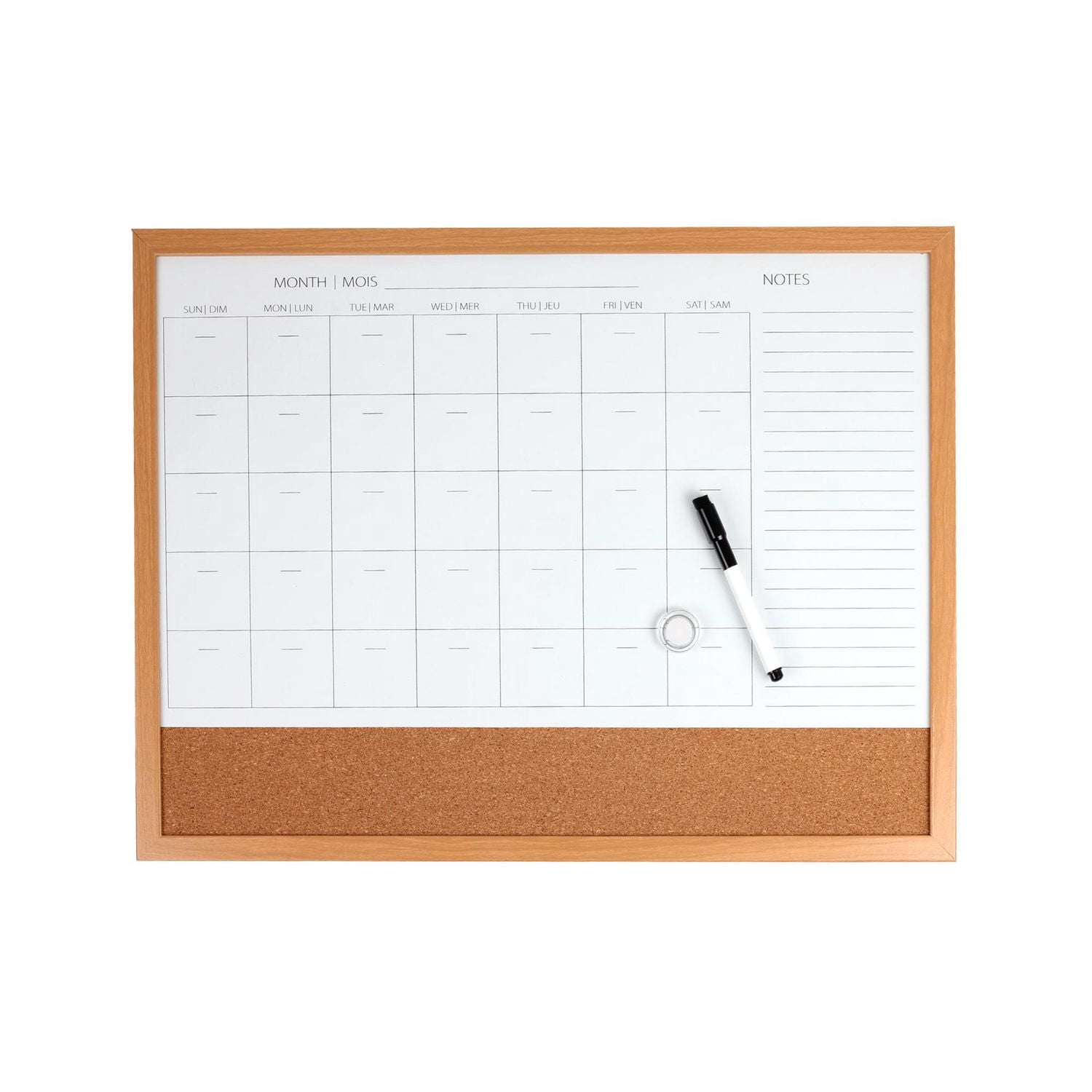 Pg 17X23 Calendar Combo Board Mdf Frame