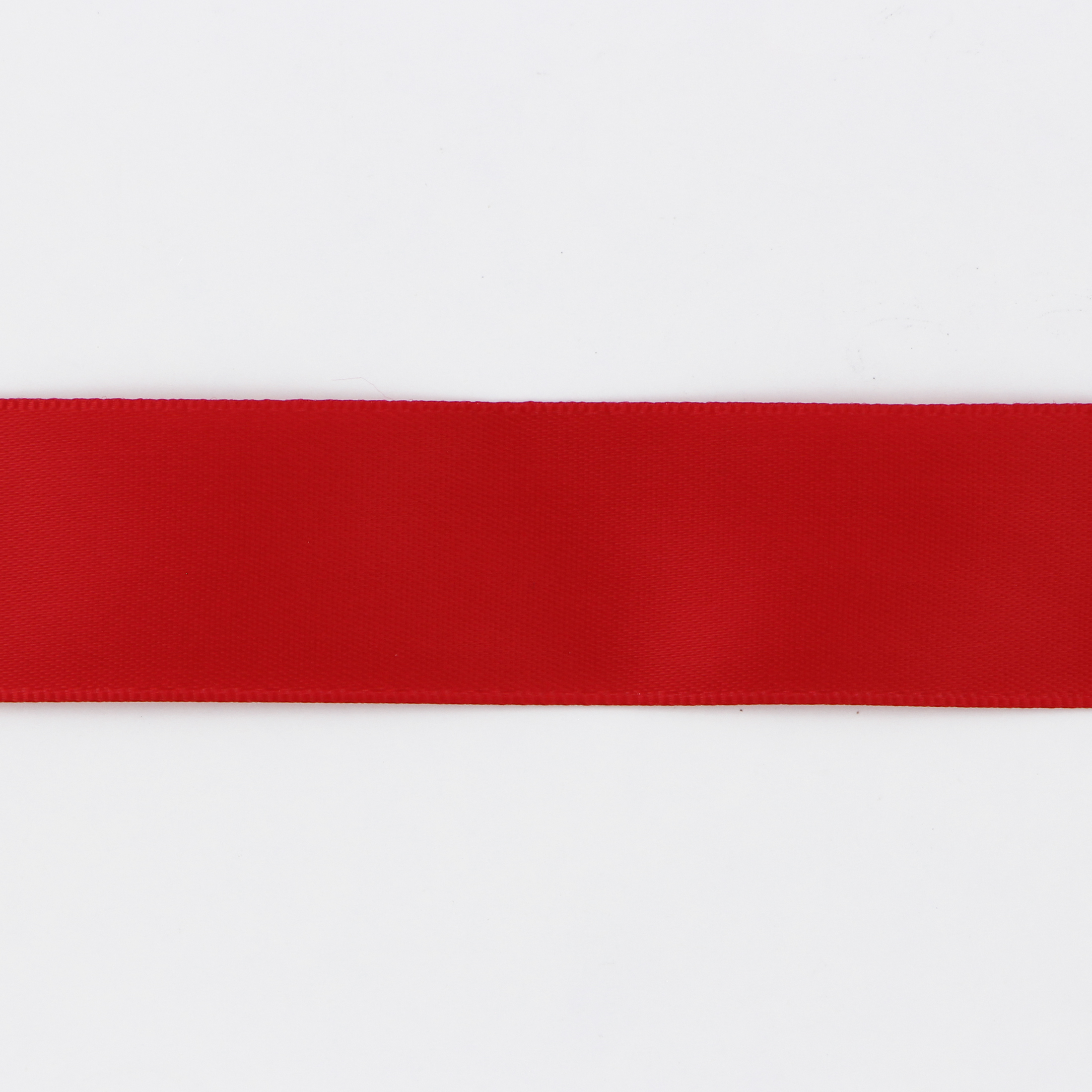 UNIQUE CREATIV Satin Ribbon 38 mm (1.5 in) × 3.65 m (1½ in × 4 yd), Red, 3.66 m (12 ft)