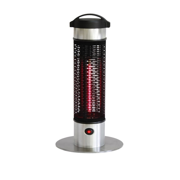 ENERG+ HEA-21212  Infrared 1000W Electric Portable  Outdoor Heater, Silver