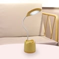 thumbnail image 4 of Three-speed Eye Protection Desk Lamp,Student Desk Lamp,Study Lamp,USB Rechargeable Lamp,Bedside Reading Lamp,Eye Protection Lamp,Dormitory Lamp,3 Color Modes,Flexible Gooseneck Holiday Gifts, 4 of 6