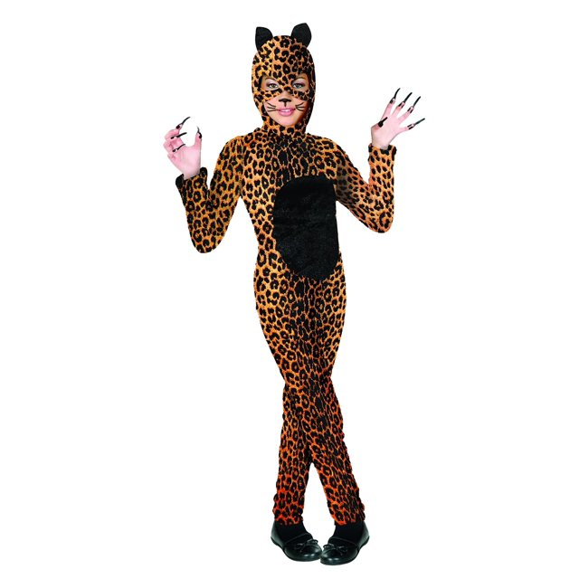 Charades Child's Cheetah Cat Costume, Medium