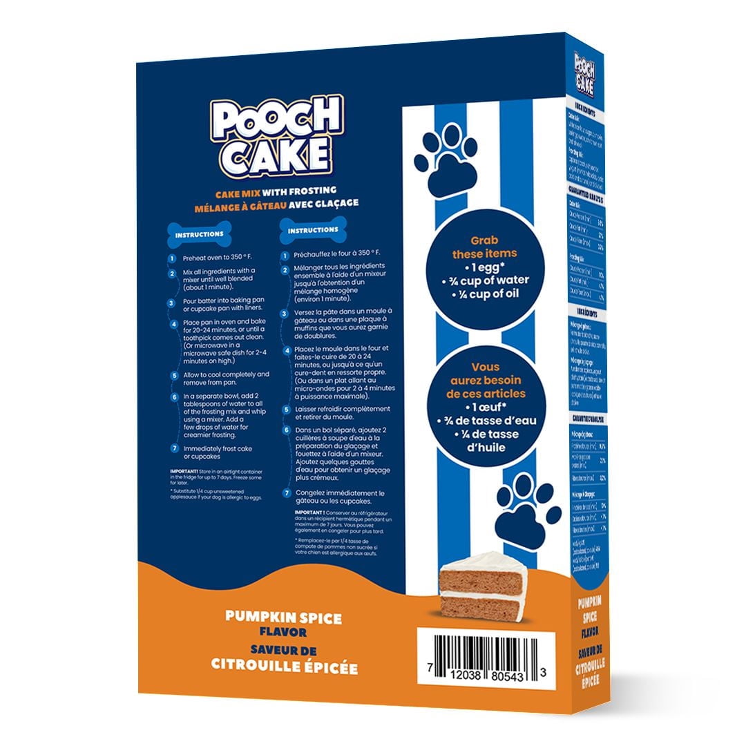 Pooch Creamery Basic Starter Pack - Pumpkin Cake Mix