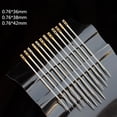 thumbnail image 3 of Opolski 1 Set Stitching Needle Anti-deform Comfortable Grip Portable Hand Blind Needle for Women, 3 of 9