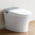 thumbnail image 1 of HOROW Smart Bidet Toilet 10'' Rough In with Auto open/close lid night light LED Display Off-Seat Flushing Heating Air Drying Warm Water, 1 of 10