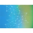 thumbnail image 1 of Ahgly Company Machine Washable Indoor Rectangle Transitional Turquoise Green Area Rugs, 8' x 12', 1 of 7