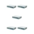 thumbnail image 2 of fastboy Neat And Tidy Storage Box - plify Life With Organized Storage Multilayer Stackable Desk Organizer blue 1 drawer 5Set, 2 of 6