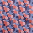 thumbnail image 1 of oneOone Viscose Chiffon Medium Blue Fabric Abstract Fabric For Sewing Printed Craft Fabric By The Yard 42 Inch Wide, 1 of 4