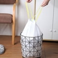 thumbnail image 4 of fastboy Trash Bag Home Kitchen Living Room Drawstring Design Garbage Bag Waterproof Rubbish Pouch, 57x60cm & 60 pcs/set, 4 of 7