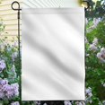 thumbnail image 2 of ANLEY Solid White Plain Colored Blank DIY Garden Flags - 18x12.5 Inch, 2 of 6